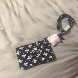 Vera Bradley Penn State card holder and lanyard